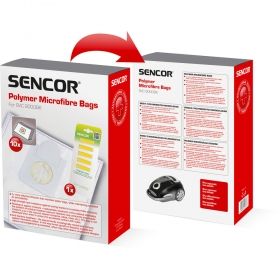 Торба за прахосмукачка SENCOR SVC 9000, (10 броя) + ароматизатор (5 броя)