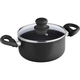 Тенджера с капак LAMART LT1123 BLACK MULTICOLOR, 18 см.