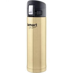 Термо бутилка LAMART LT4009 GOLD, 0,42 л. 