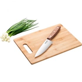 Комплект нож с дъска за рязане LAMART LT2059 BAMBOO, 30 х 22 см.