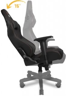 Геймърски стол YENKEE YGC 200BK FORSAGE XL