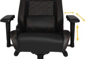 Геймърски стол YENKEE YGC 200BK FORSAGE XL